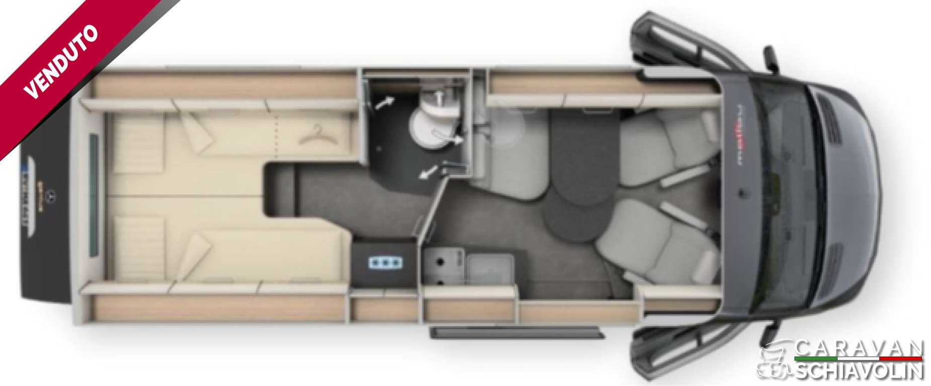 MALIBU VAN GENIUS 641 LE 4x4 MERCEDES CAMBIO AUTOMATICO