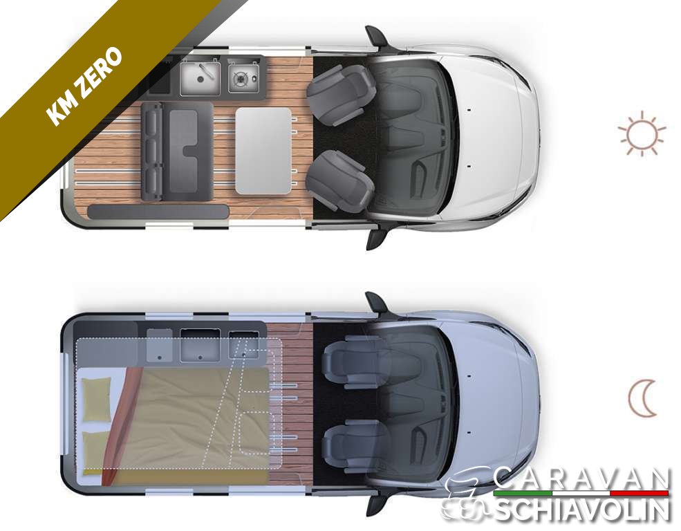 DREAMER CITY CAMP SELECT CAMBIO AUTOMATICO KM 0 KM zero IVA 22% ESCLUSA