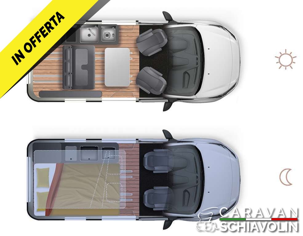 DREAMER CITY CAMP SELECT CAMBIO AUTOMATICO KM 0 KM zero IVA 22% ESCLUSA