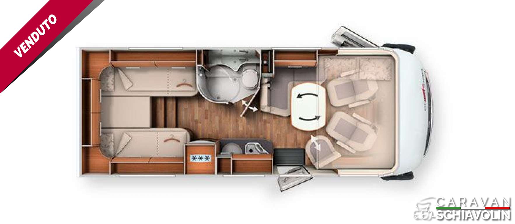 CARTHAGO C-2 TOURER I 143 RB LE CAMBIO AUTOMATICO