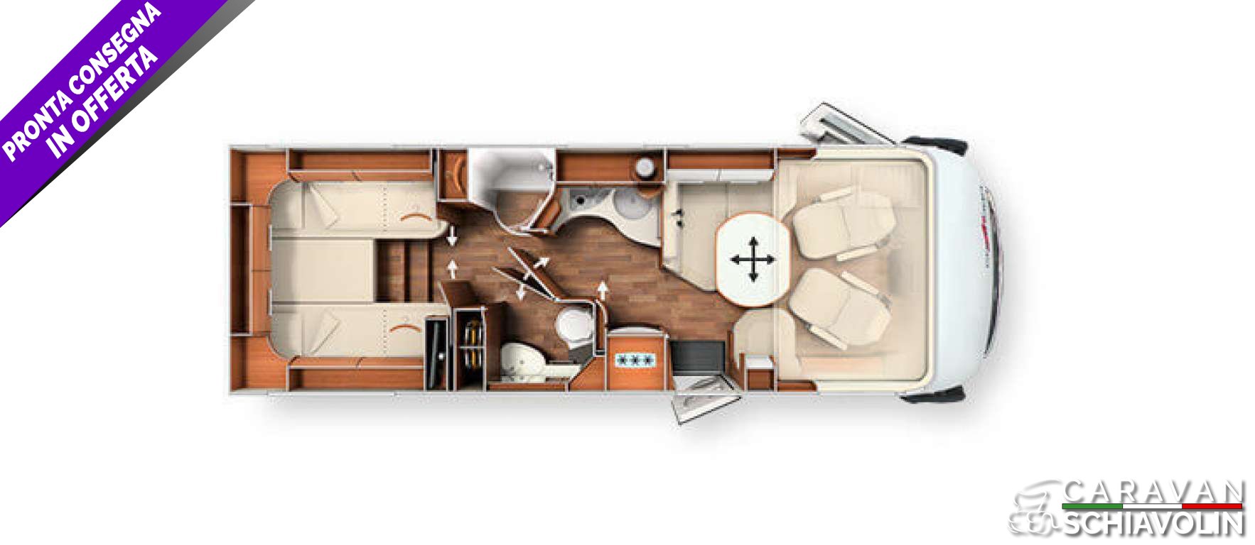 CARTHAGO CHIC C LINE I 4.9 LE L MERCEDES CAMBIO AUTOMATICO