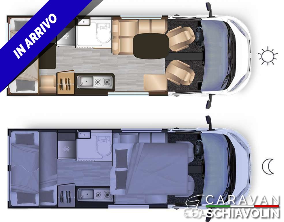 DREAMER CAMPER FIVE FUN + CAMBIO AUTOMATICO NOVITA' 2027