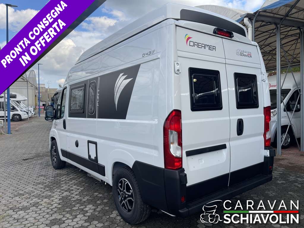 DREAMER D 43 UP FUN PLUS TETTO A SOFFIETTO CAMBIO AUTOMATICO NOVITA' 2026