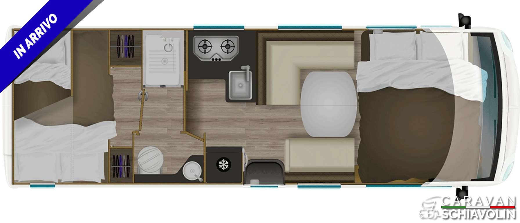 ITINEO SB740 CAMBIO AUTOMATICO NOVITA' 2027