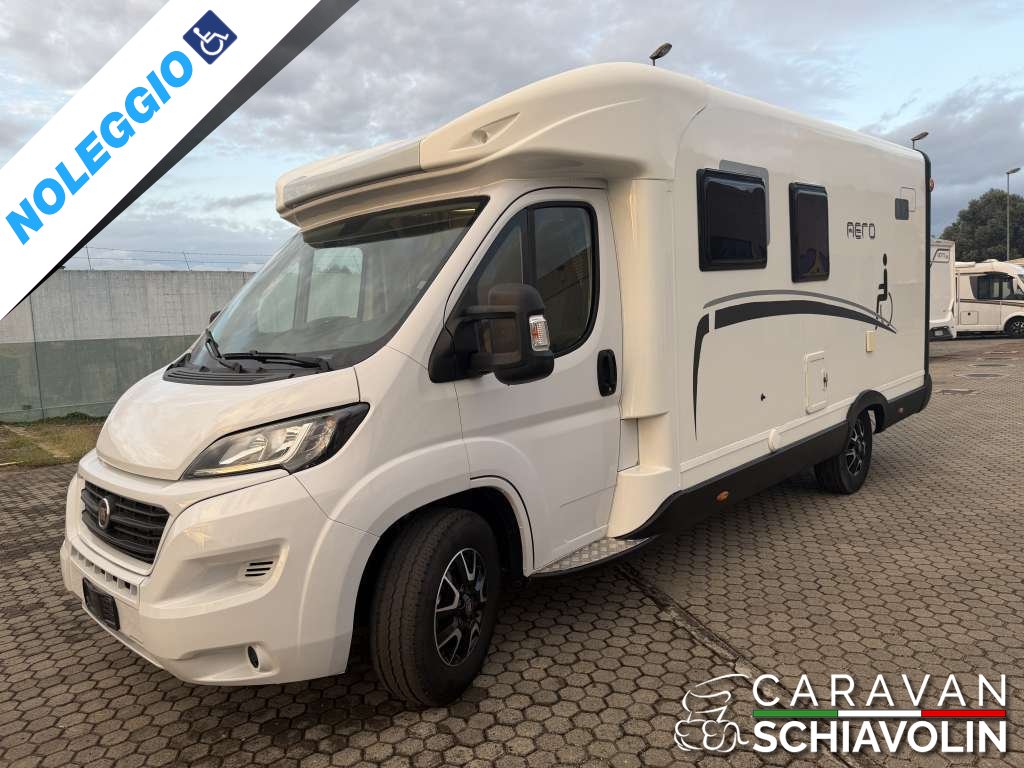 Across 650 CPH camper per disabili cambio automatico e comandi al volante
