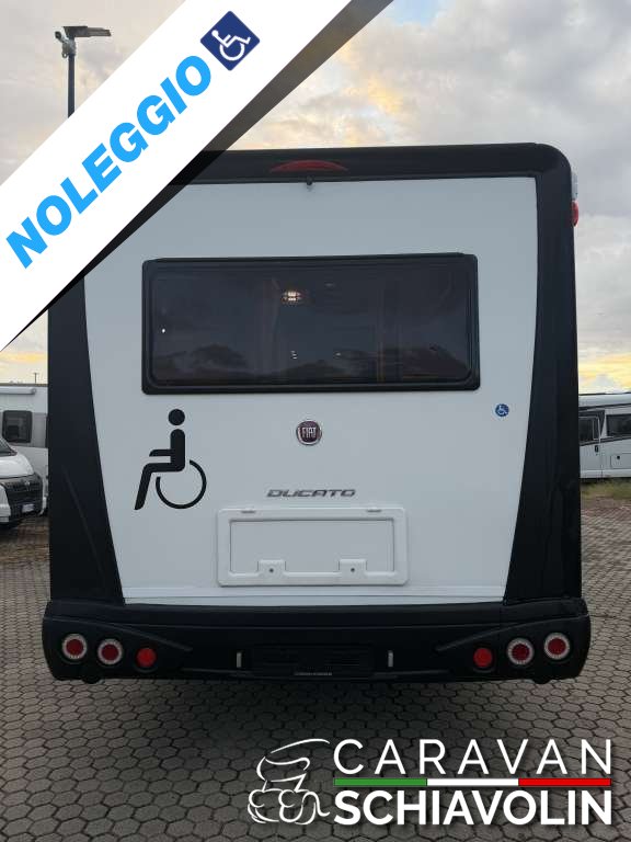 Across 650 CPH camper per disabili cambio automatico e comandi al volante