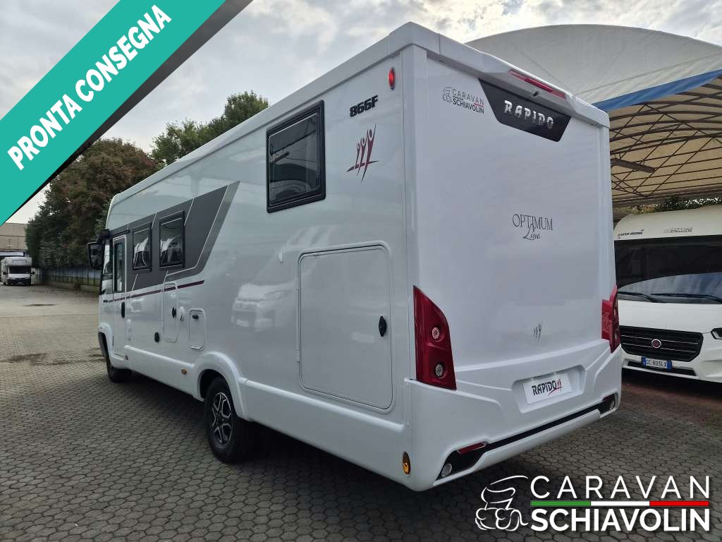 RAPIDO 866F OPTIMUM LINE CAMBIO AUTOMATICO NOVITA' 2027