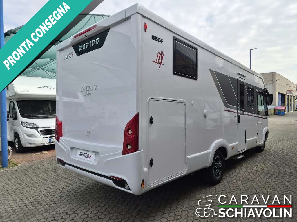 RAPIDO 866F OPTIMUM LINE CAMBIO AUTOMATICO NOVITA' 2027